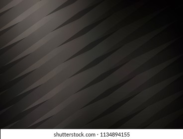 Dark vector cover with long lines. Blurred decorative design in simple style with lines. The pattern can be used for busines ad, booklets, leaflets