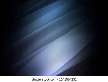 Dark vector cover with long lines. Modern geometrical abstract illustration with staves. The pattern can be used for websites.