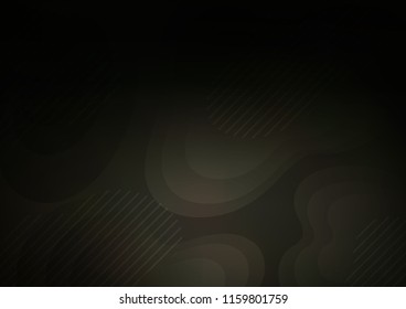 Dark vector cover with long lines. Modern geometrical abstract illustration with staves. The pattern can be used for websites.