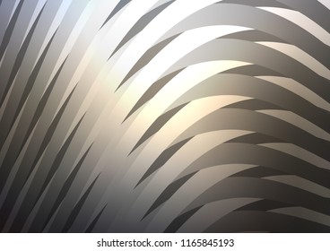 Dark vector cover with long lines. Decorative shining illustration with lines on abstract template. Best design for your ad, poster, banner.