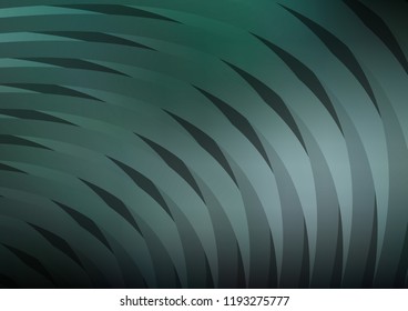 Dark vector cover with long lines. Decorative shining illustration with lines on abstract template. The template can be used as a background.