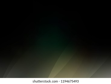 Dark vector cover with long lines. Blurred decorative design in simple style with lines. The pattern can be used as ads, poster, banner for commercial.