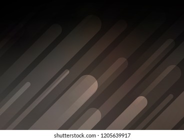 Dark vector cover with long lines. Blurred decorative design in simple style with lines. The pattern can be used for websites.