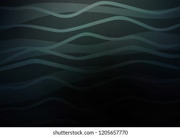 Dark vector cover with long lines. Modern geometrical abstract illustration with staves. The pattern can be used for busines ad, booklets, leaflets