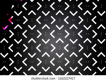 Dark vector cover with long lines. Modern geometrical abstract illustration with staves. The pattern can be used for busines ad, booklets, leaflets