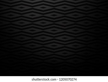 Dark vector cover in polygonal style. Illustration with set of colorful triangles. Best design for your ad, poster, banner.