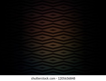Dark vector cover in polygonal style. Illustration with set of colorful triangles. Modern template for your landing page.