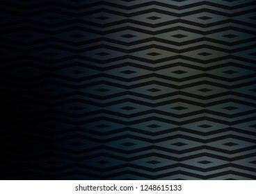 Dark vector cover in polygonal style. Illustration with set of colorful triangles. Best design for your ad, poster, banner.
