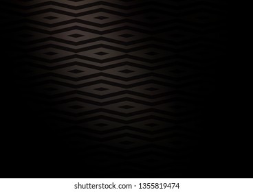 Dark vector cover in polygonal style. Illustration with set of colorful triangles. Pattern for busines ad, booklets, leaflets