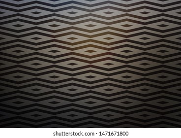 Dark vector cover in polygonal style. Triangles on abstract background with colorful gradient. Pattern for busines ad, booklets, leaflets