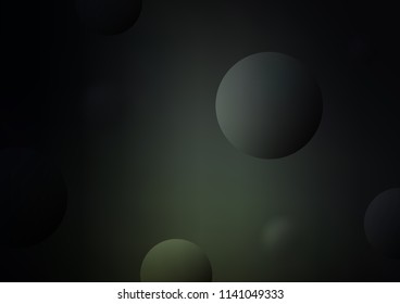 Dark vector cover with spots. Beautiful colored illustration with blurred circles in nature style. The pattern can be used for beautiful websites.