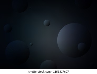 Dark vector cover with spots. Beautiful colored illustration with blurred circles in nature style. Beautiful design for your business natural advert.