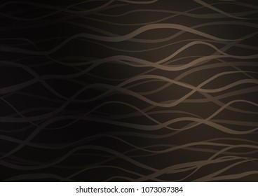 Dark vector doodle blurred background. Shining colored illustration with doodles in Zen tangle style. The elegant pattern can be used as a part of a brand book.