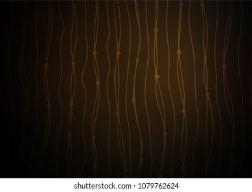 Dark vector doodle blurred background. Colorful abstract illustration with lines in Asian style. The completely new template can be used for your brand book.