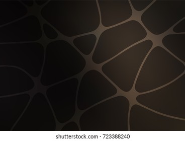 Dark vector doodle blurred background. Colorful abstract illustration with lines in Asian style. The pattern can be used for wallpapers and coloring books.