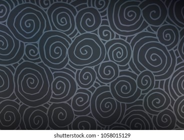 Dark vector doodle blurred pattern. An elegant bright illustration with lines in Natural style. A new texture for your design.