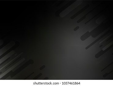 Dark vector doodle blurred template. A completely new color illustration in doodle style. A new texture for your design.