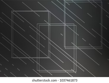 Dark vector doodle blurred template. Sketchy hand drawn doodles on blurred background. The pattern can be used for heads of websites and designs.