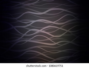 Dark vector doodle blurred template. Glitter abstract illustration with doodles and Zen tangles. A completely new design for your business.