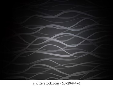 Dark vector doodle blurred texture. Ethnic elegant natural pattern with gradient. Hand painted design for web, leaflet, textile.