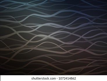 Dark vector indian curved background. A completely new color illustration in doodle style. The template can be used as a background for cell phones.