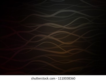 Dark vector indian curved background. Geometric doodle illustration in Origami style with gradient. A completely new design for your business.