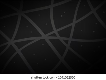 Dark vector indian curved template. Ethnic elegant natural pattern with gradient. The best blurred design for your business.