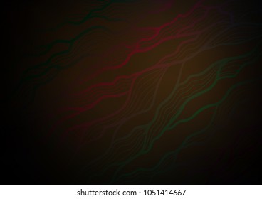 Dark vector indian curved template. An elegant bright illustration with lines in Natural style. Hand painted design for web, wrapping, wallpaper.