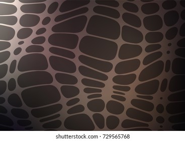 Dark vector indian curved template. Doodles on blurred abstract background with gradient. The pattern can be used for heads of websites and designs.