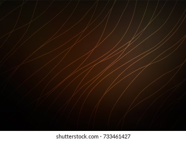 Dark vector indian curved template. Geometric doodle illustration in Origami style with gradient. A completely new design for your business.