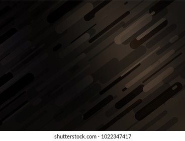 Dark vector indian curved texture. Colorful illustration in abstract style with doodles and Zen tangles. The completely new template can be used for your brand book.
