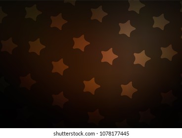 Dark vector indian curved texture. Geometric doodle illustration in Origami style with gradient. The pattern can be used for coloring books and pages for kids.