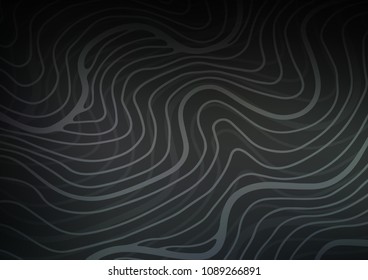 Dark vector indian curved texture. Sketchy hand drawn doodles on blurred background. Brand-new design for your business.