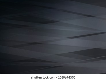 Dark vector layout with flat lines. Blurred decorative design in simple style with lines. The pattern can be used for websites.