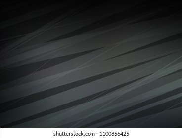 Dark vector layout with flat lines. Glitter abstract illustration with colored sticks. The template can be used as a background.