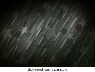 Dark vector layout with flat lines. Shining colored illustration with narrow lines. The template can be used as a background.
