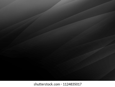 Dark vector layout with flat lines. Lines on blurred abstract background with gradient. The pattern can be used for busines ad, booklets, leaflets