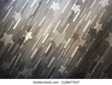 Dark vector layout with flat lines. Modern geometrical abstract illustration with staves. The pattern can be used for websites.