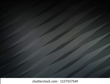 Dark vector layout with flat lines. Lines on blurred abstract background with gradient. The template can be used as a background.