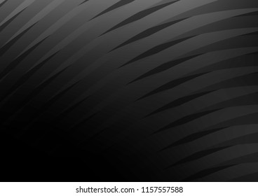 Dark vector layout with flat lines. Lines on blurred abstract background with gradient. Best design for your ad, poster, banner.