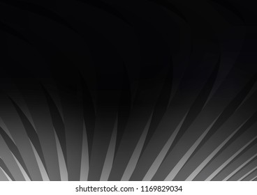 Dark vector layout with flat lines. Modern geometrical abstract illustration with staves. The pattern can be used for websites.