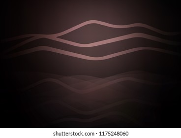 Dark vector layout with flat lines. Lines on blurred abstract background with gradient. The template can be used as a background.