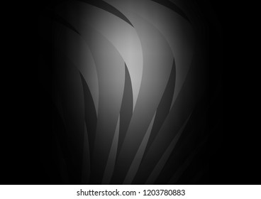 Dark vector layout with flat lines. Glitter abstract illustration with colored sticks. The template can be used as a background.