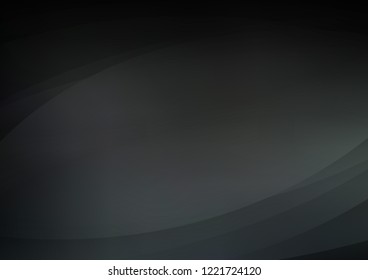 Dark vector layout with flat lines. Decorative shining illustration with lines on abstract template. The template can be used as a background.