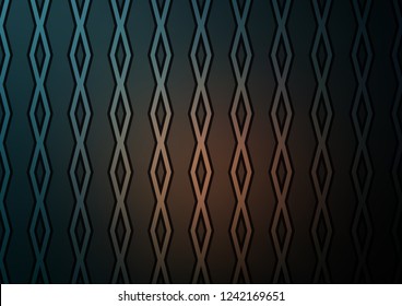 Dark vector layout with lines, rectangle. Colorful decorative design in simple style with lines, rhombuses. Smart design for your business advert.