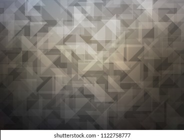 Dark vector low poly cover. Glitter abstract illustration with an elegant design. The textured pattern can be used for background.