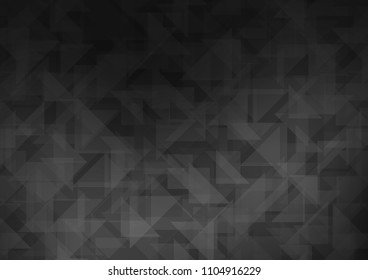 Dark vector low poly layout. A completely new color illustration in a vague style. Brand new style for your business design.