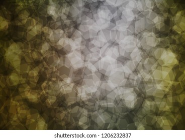 Dark vector low poly pattern. An elegant bright illustration with gradient. The best hexagonal design for your business.