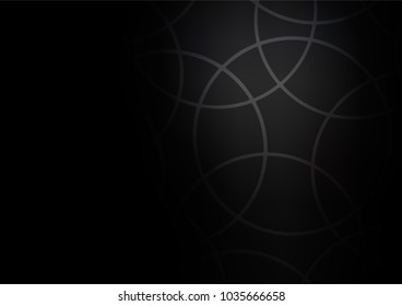 Dark vector natural abstract background. A vague abstract illustration with doodles in Indian style. Hand painted design for web, wrapping, wallpaper.