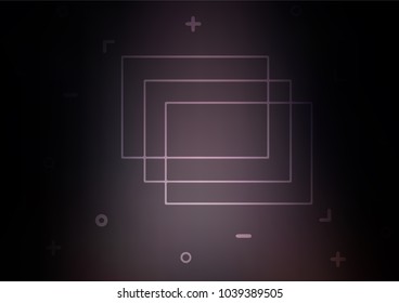 Dark vector natural abstract background. A vague abstract illustration with doodles in Indian style. The doodle design can be used for your web site.